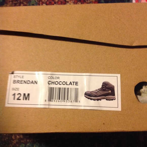 Weatherproof Vintage Men's Brendan Brown Hiking Boots 12M - New in Box - Picture 11 of 12